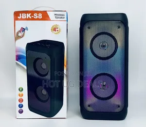 Party Bass Bluetooth Speaker With Usb Flash Port - Black