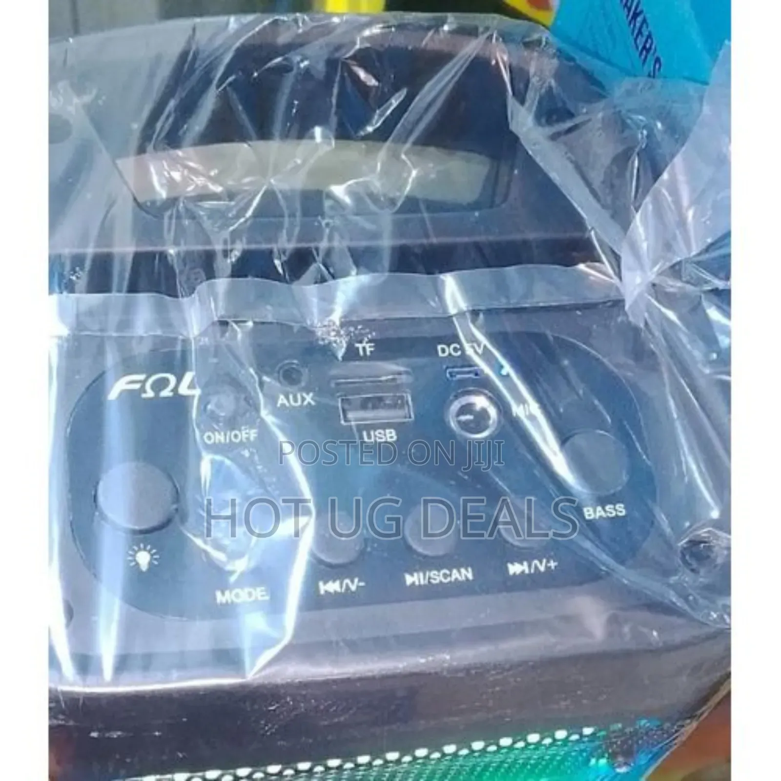 Rechargeable Bluetooth Speaker With, Usb, Aux, Sd, Card And Fm Turner