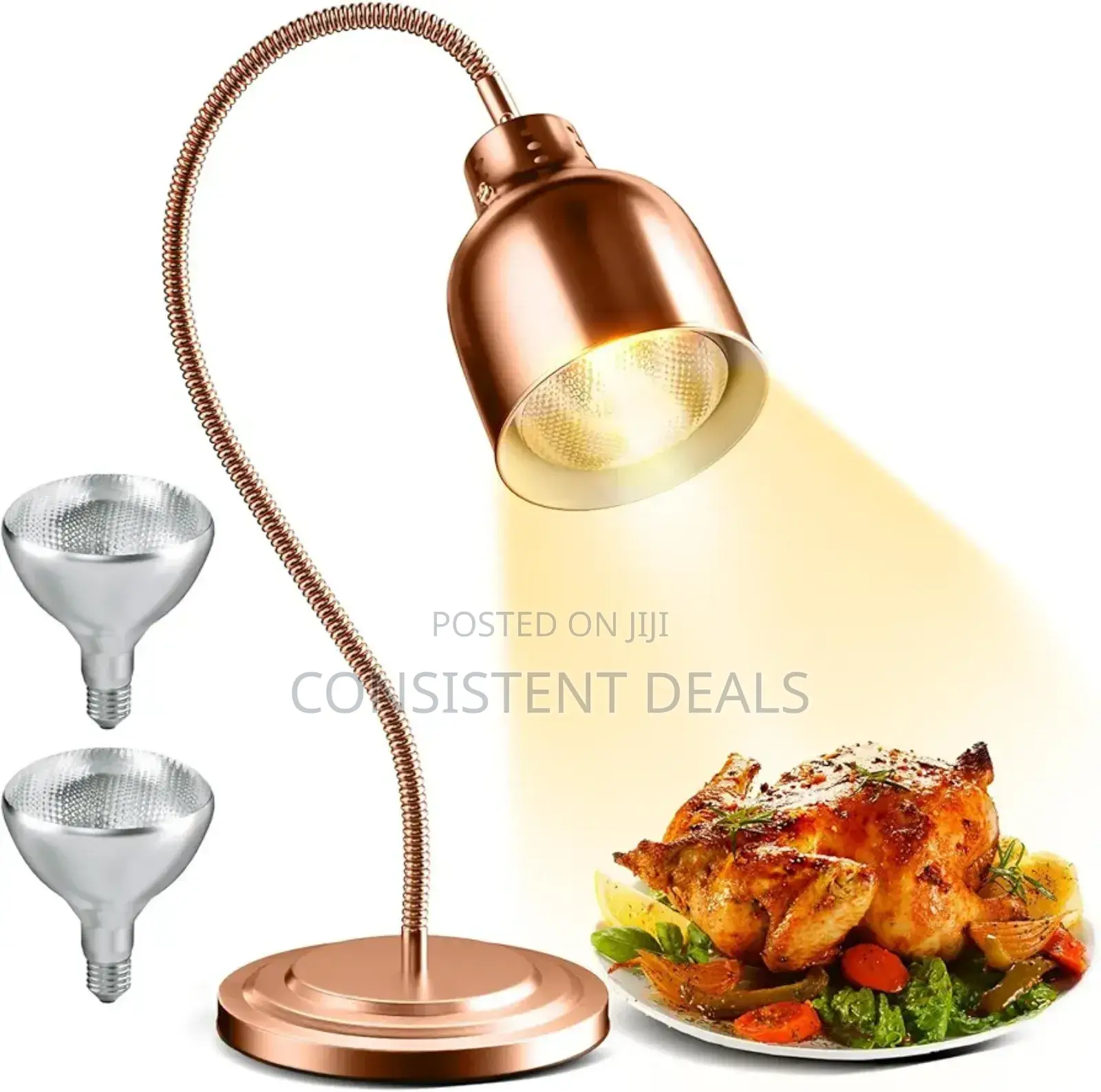 Food Heat Lamp, 250w Commercial Food Warmer Lamp