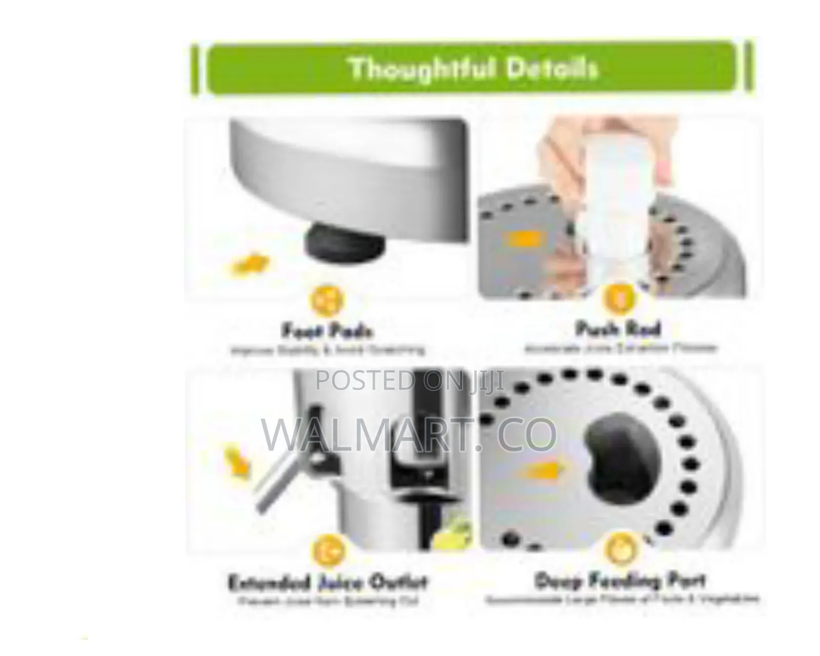 Commercial Juice Extractor 110w Heavy Duty Juicer