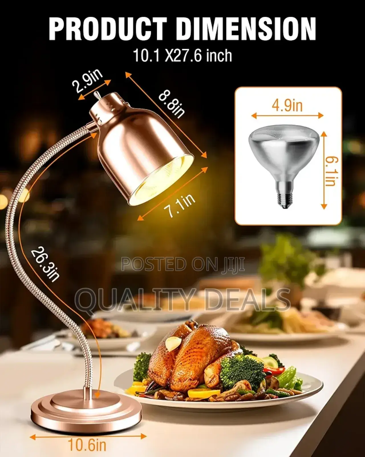 Commercial Food Warmer Lamp