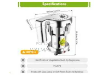 Commercial Juice Extractor 110w Heavy Duty Juicer