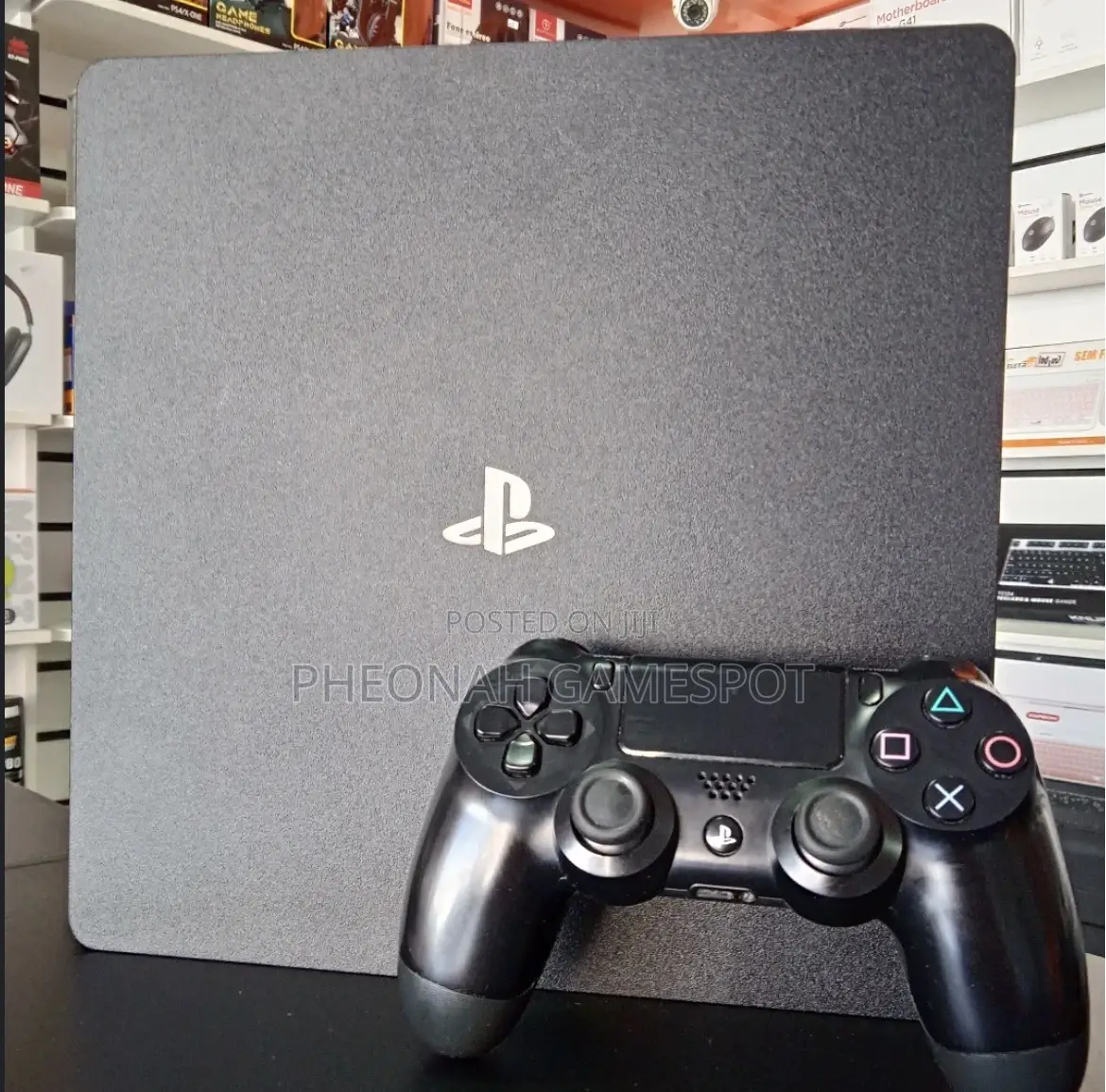 Ps4 Slim for Sale — Full Setup 2 Controllers and 15 Games Bonus.