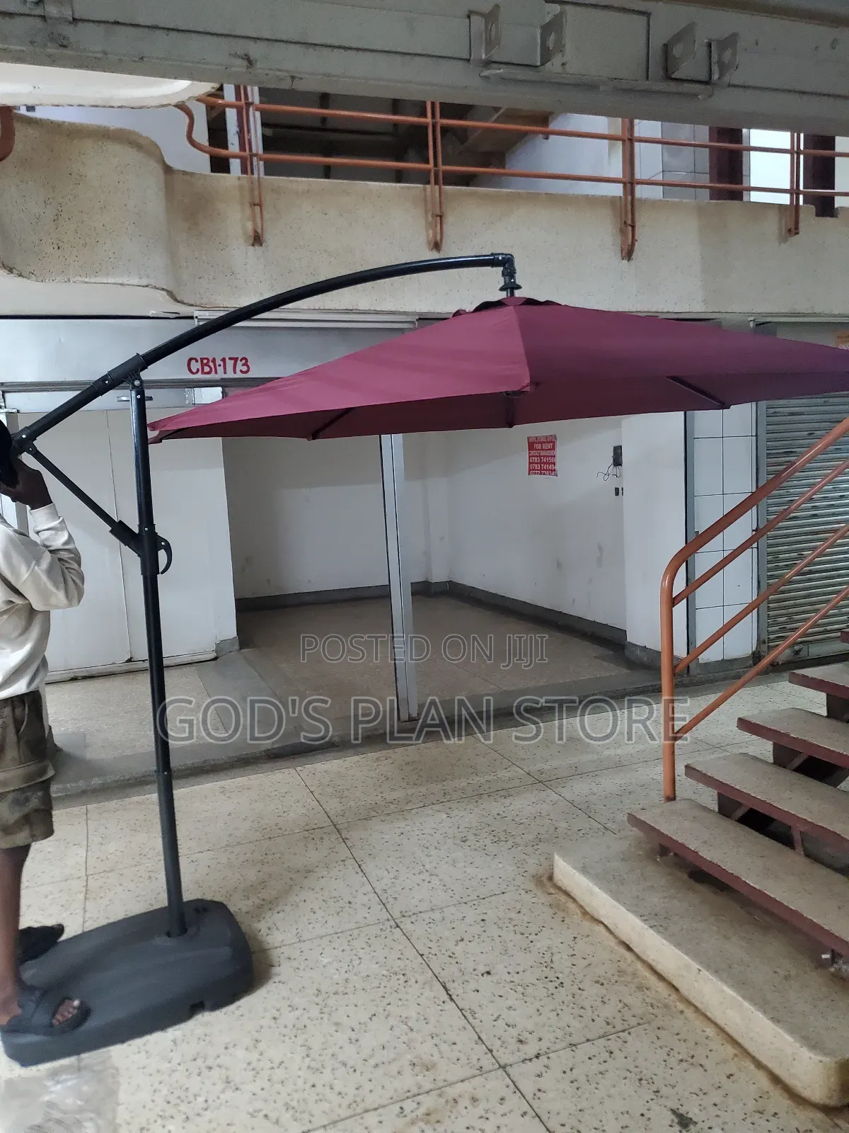 Outdoor Compound Umbrella Balcony Umbrella