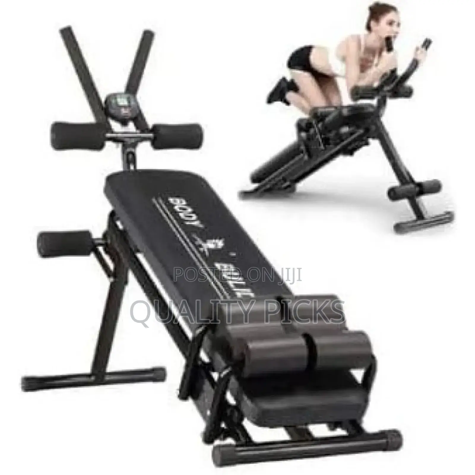 Foldable Sit Up Bench Fitness Training Excercise Bench.