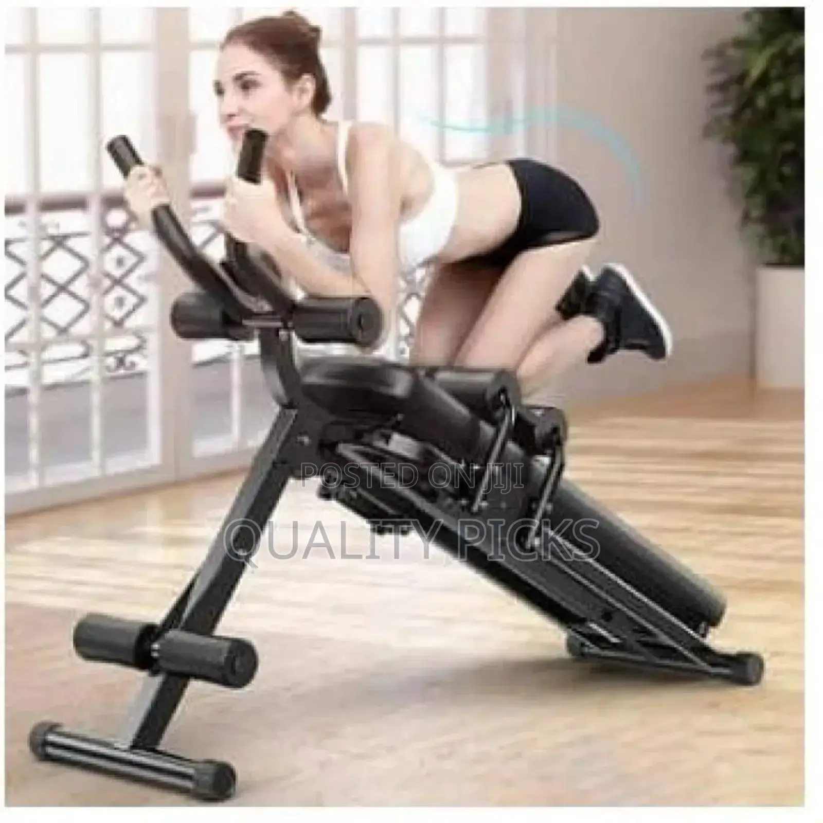 Foldable Sit Up Bench Fitness Training Excercise Bench.