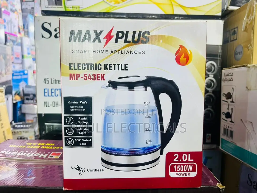 Maxplus Glass Kettle