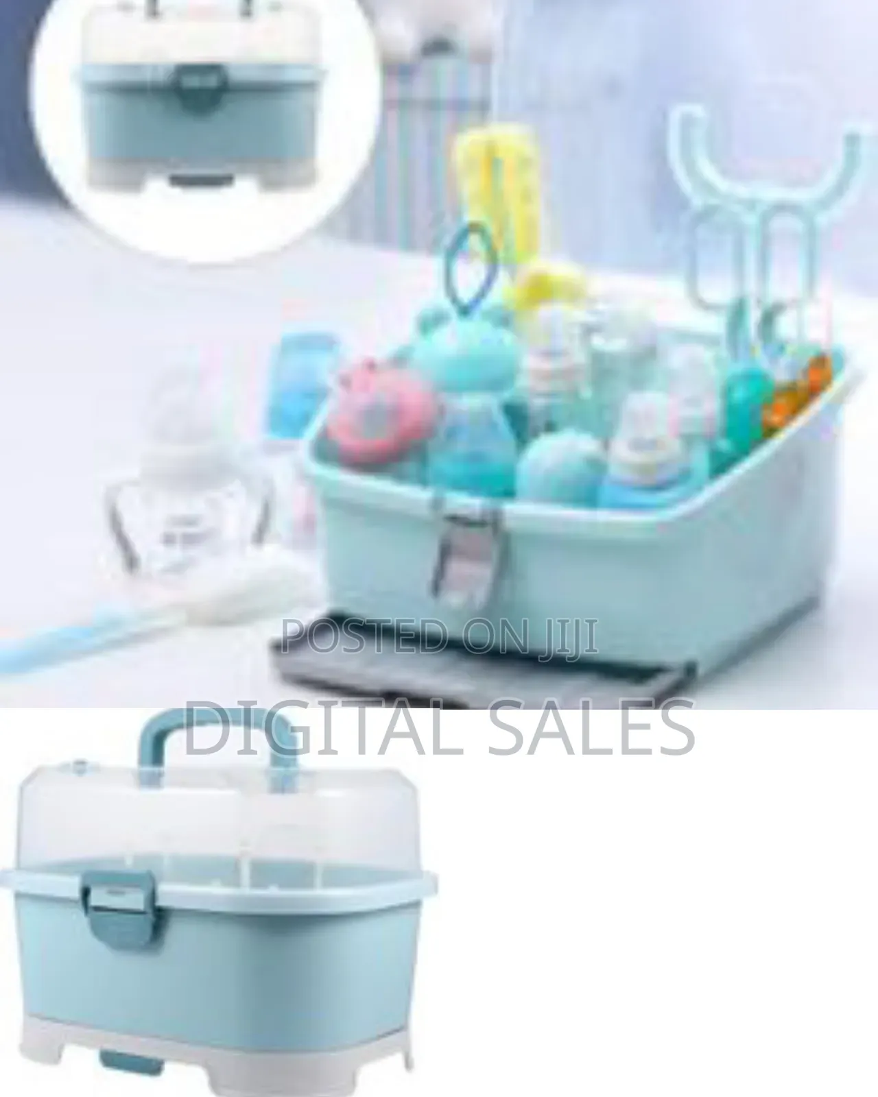 Baby Bottle Dryer 1pc Portable Baby Bottle Drying Rack Storage Box