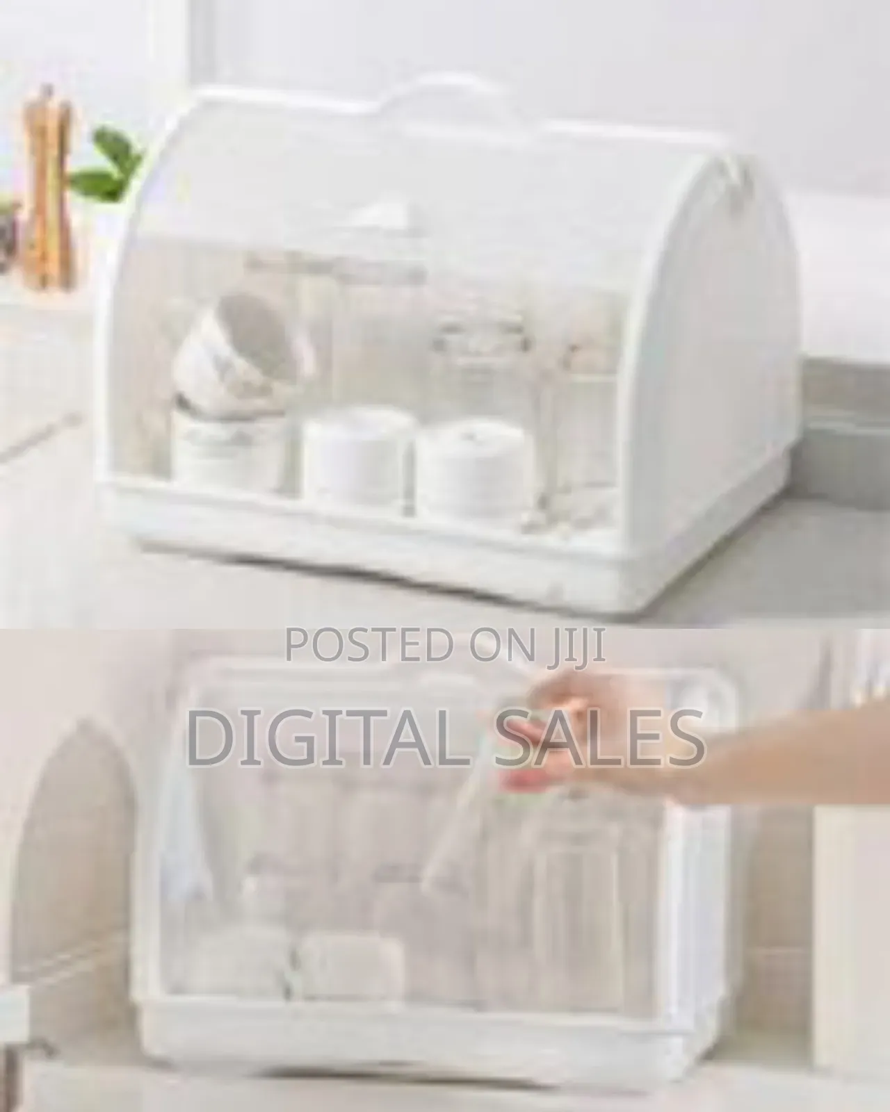 Portable Baby Bottle Storage Box Large Space Glass Cup Holder Case