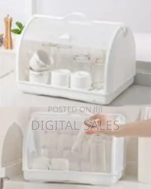 Portable Baby Bottle Storage Box Large Space Glass Cup Holder Case
