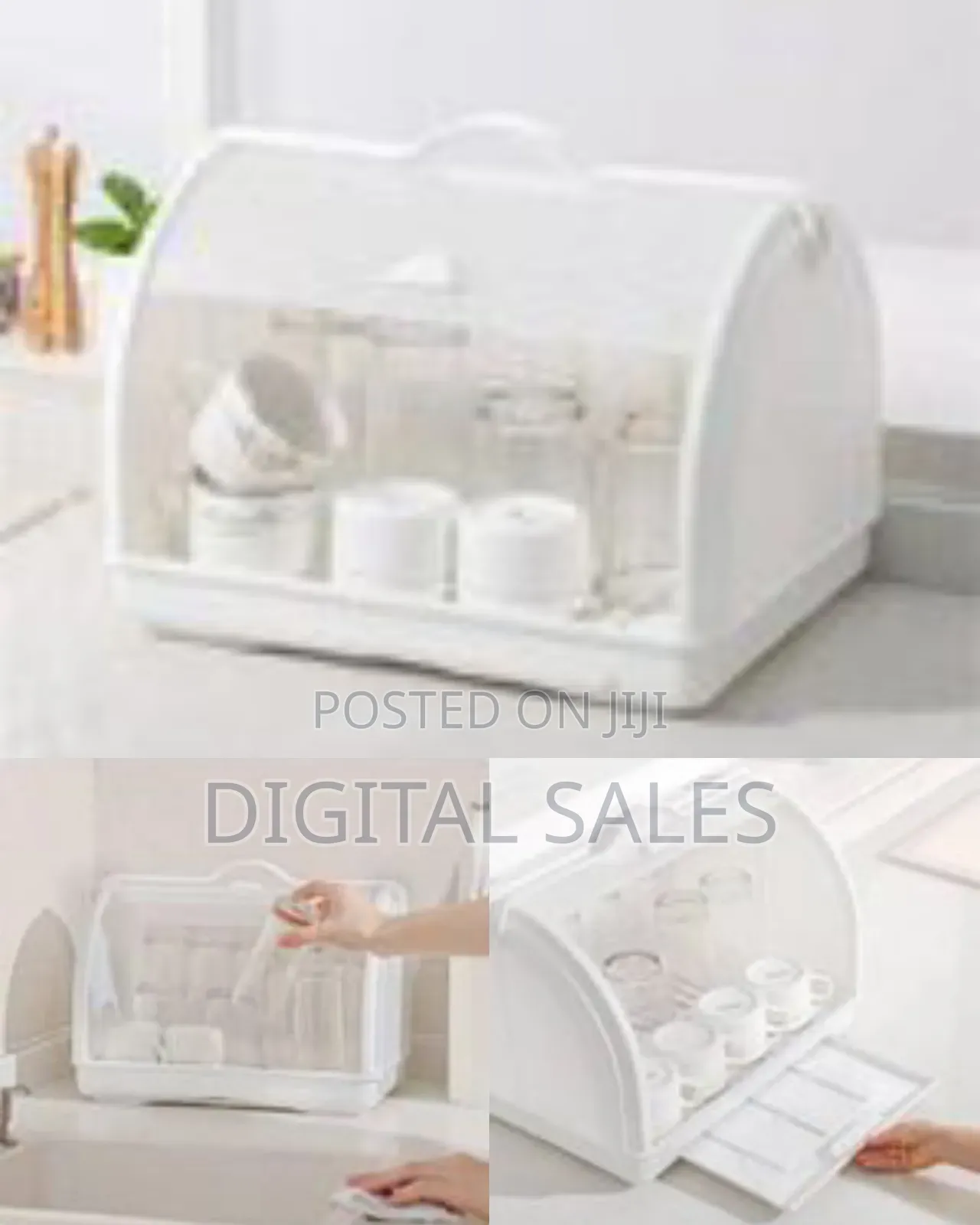 Portable Baby Bottle Storage Box Large Space Glass Cup Holder Case