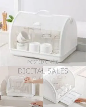 Portable Baby Bottle Storage Box Large Space Glass Cup Holder Case