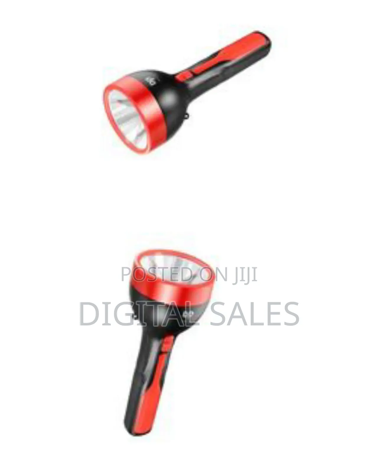 Plastic Aluminum Cup Led Light Rechargeable Torch Flashlight