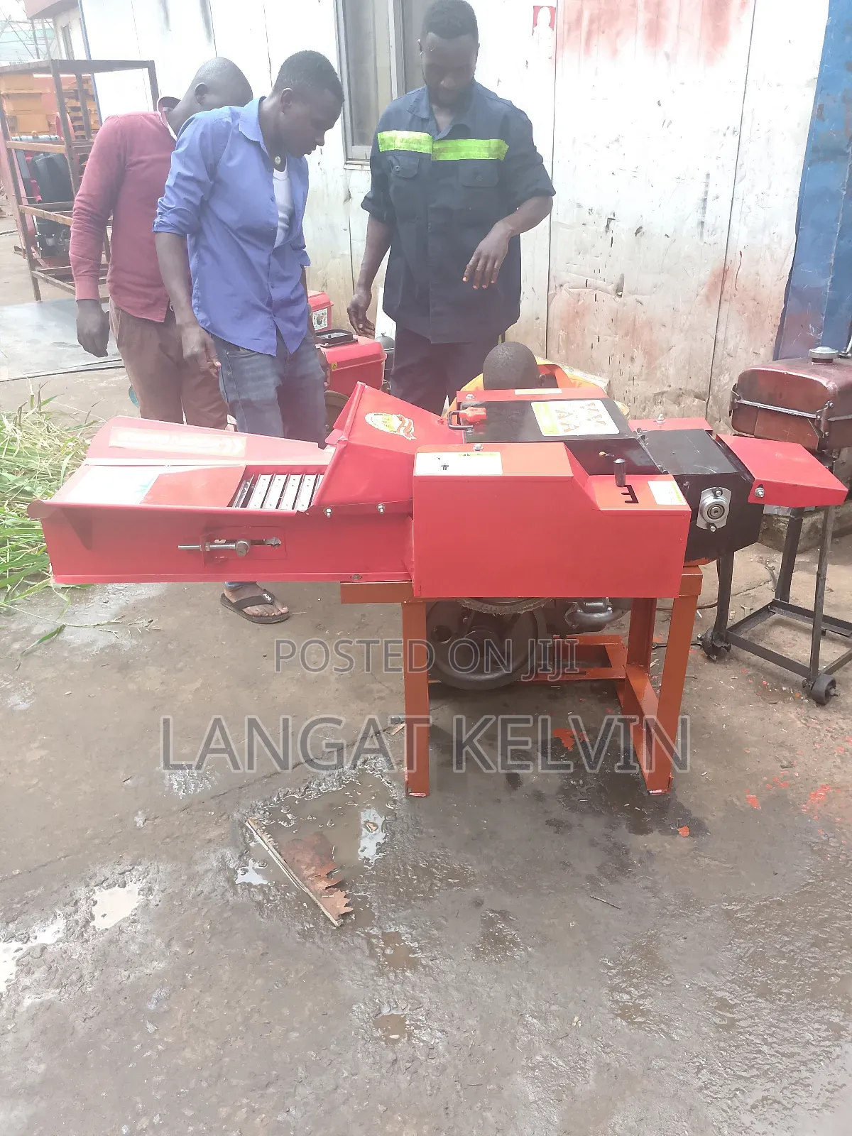 Silage Chopper Machine Available With 8hp Diesel Powered Engine