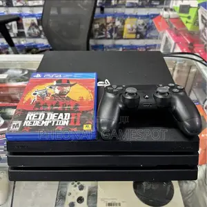 Playstation 4 Pro , 2 Controllers, 30 Games, and All Cables!