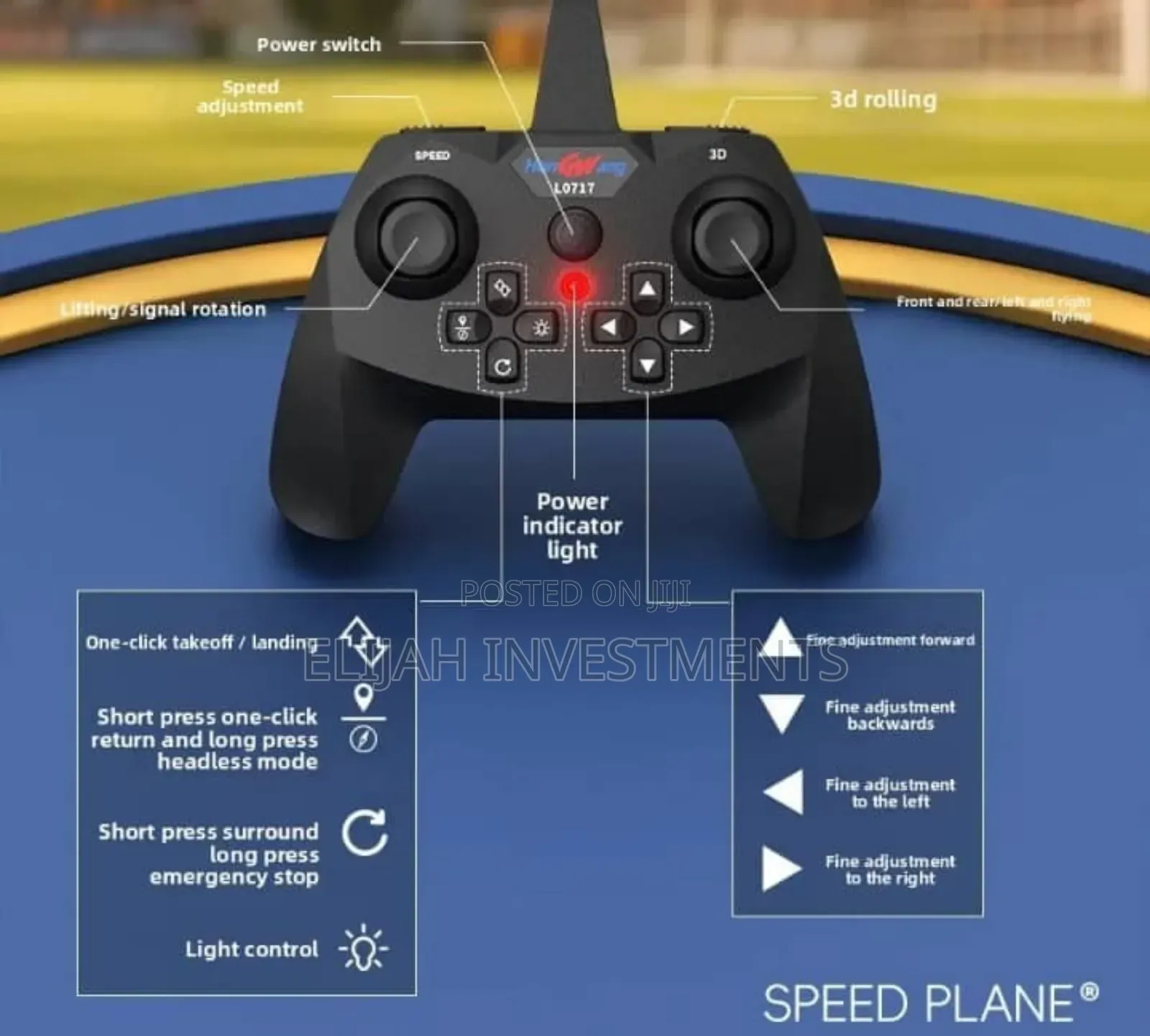 Intelligent Kids Aerial Drone With Roll Cage