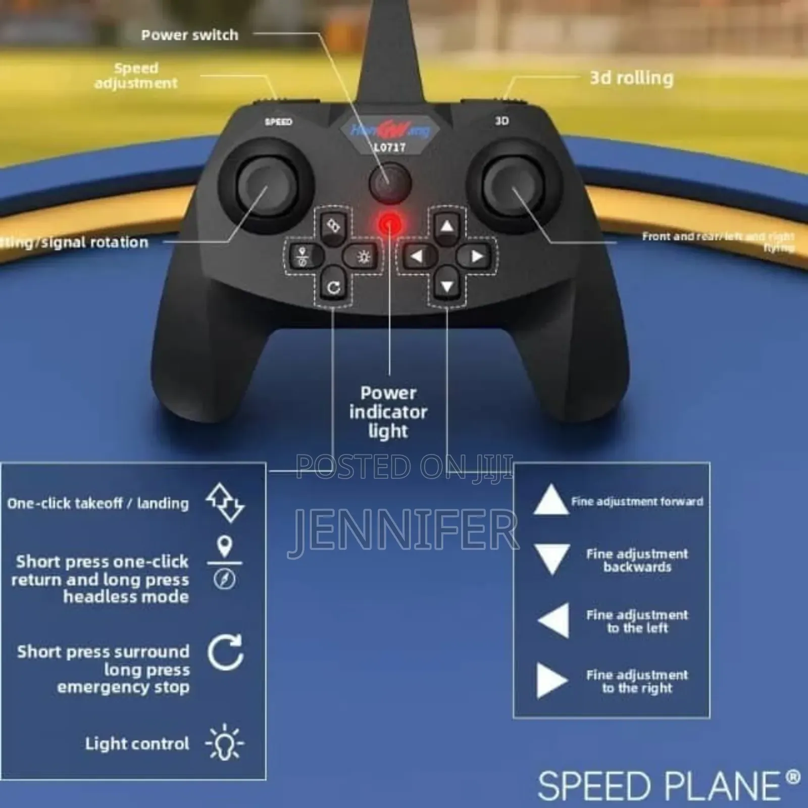 Intelligent Kids Aerial Drone With Roll Cage