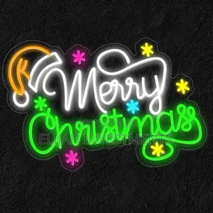 Merry Christmas Mountable Led Neon Sign