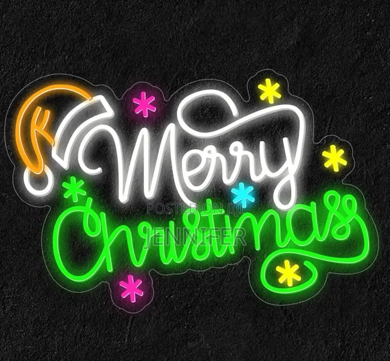 Merry Christmas Mountable Led Neon Sign