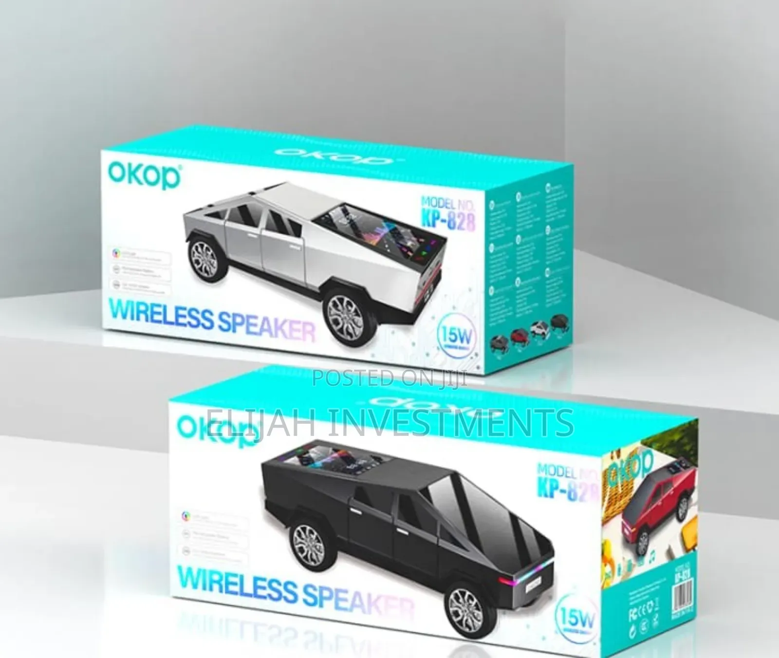 Okop Wireless Tesla Cyber Truck Speaker- Kp828