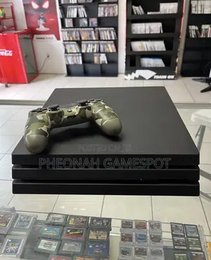 Playstation Pro 4, 2 Pads ,28 Games , and Full Accessories Inside.