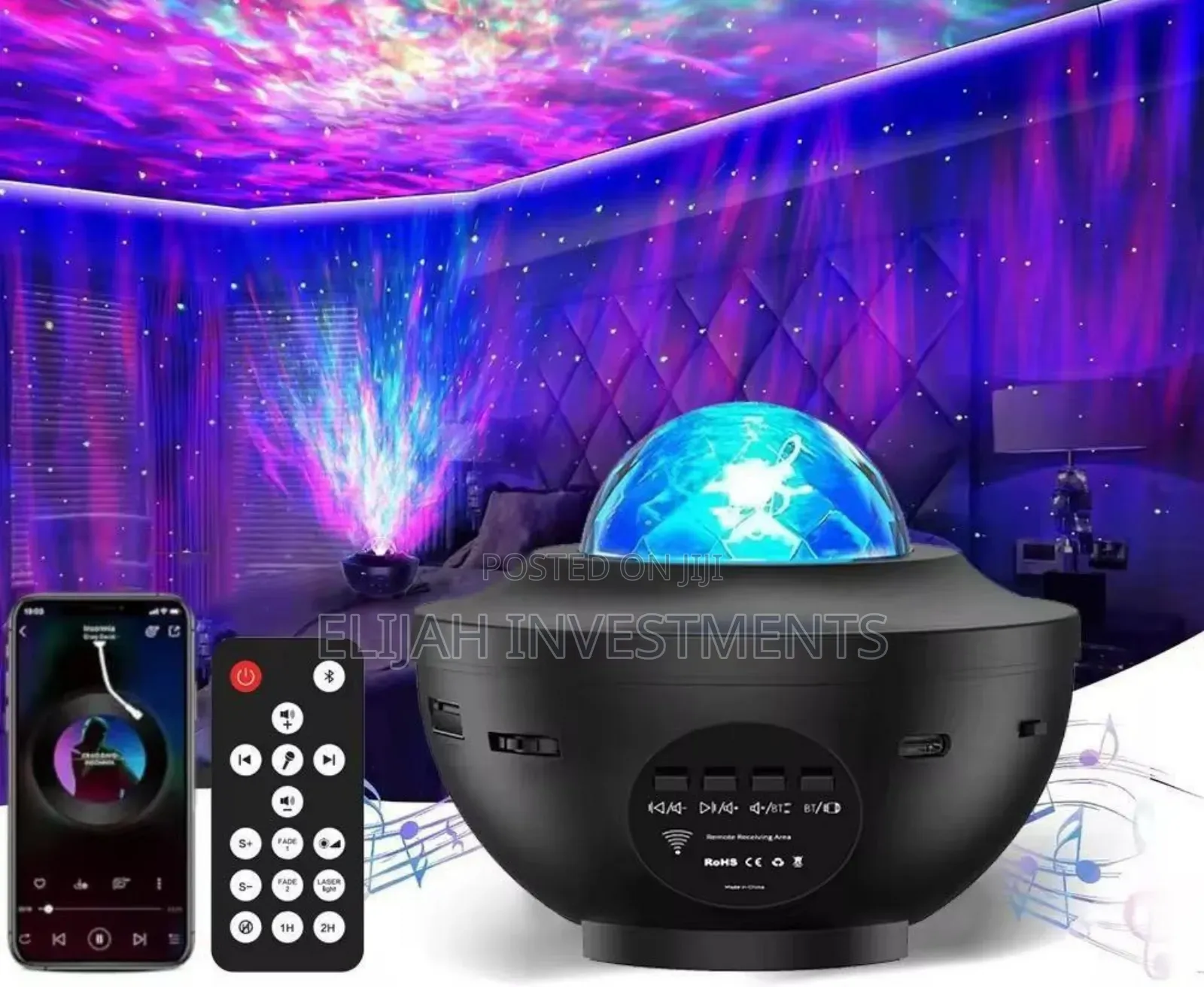 Starry Galaxy Projector Lights