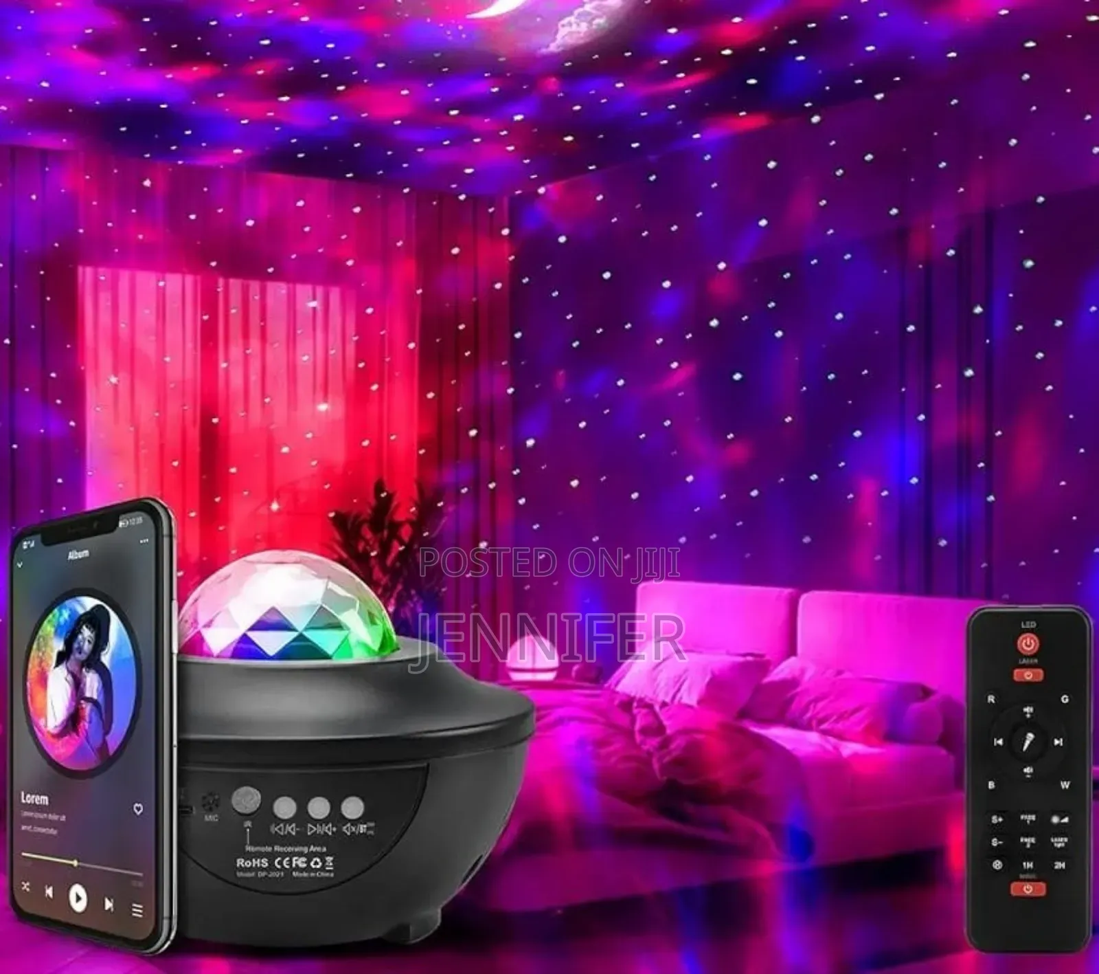 Starry Galaxy Projector Lights