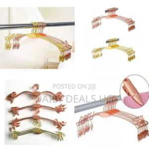 5 Pieces of Exquisite Metal Bold Non-Slip Underwear Alloy Suit Hanger