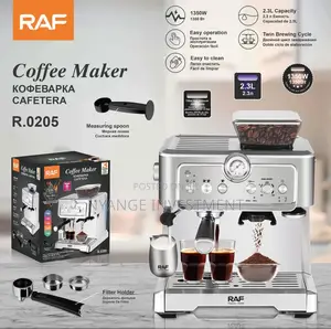 Raf Commercial Coffee Maker. Coffee Machine