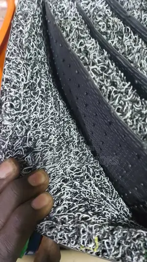 Black and Gray Mining Carpet