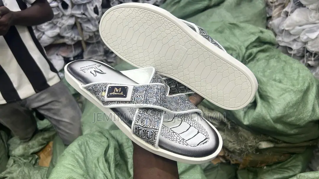 Leather Open Sandals for Men