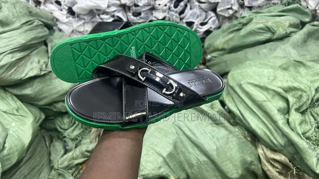 Leather Open Sandals for Men