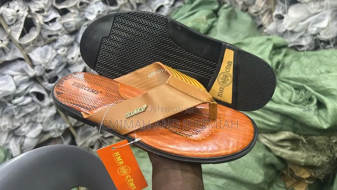 Leather Open Sandals for Men