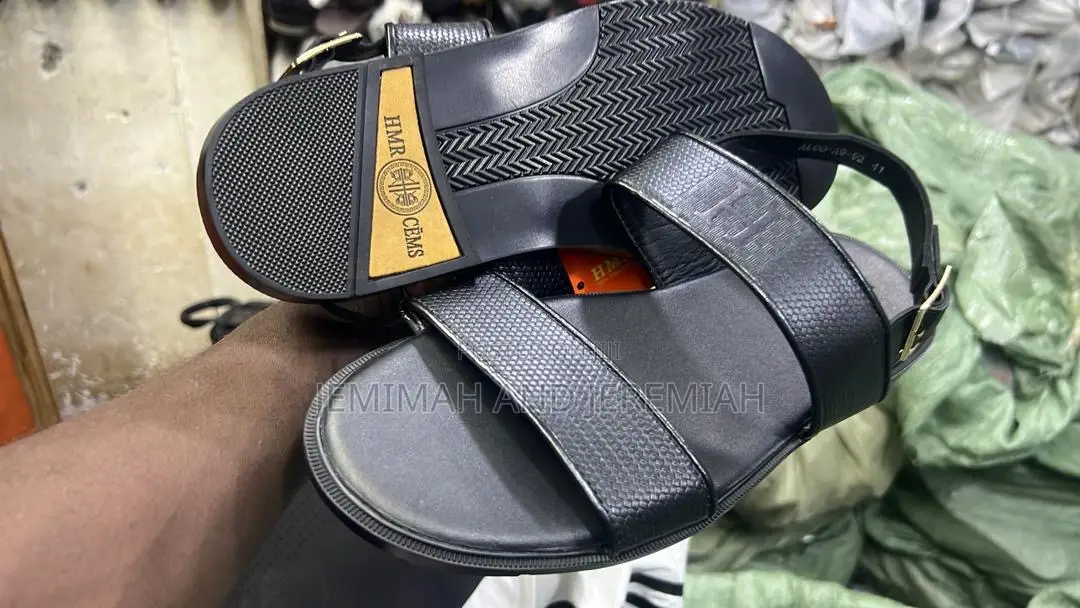 Leather Open Sandals for Men