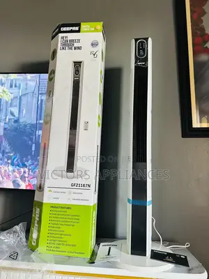 Geepas Tower Fan With Remote
