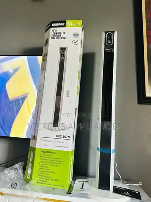 New Model Geepas Tower Fan