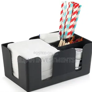 Multifunction Bar,Hotel and Home Napkins and Straw Holder