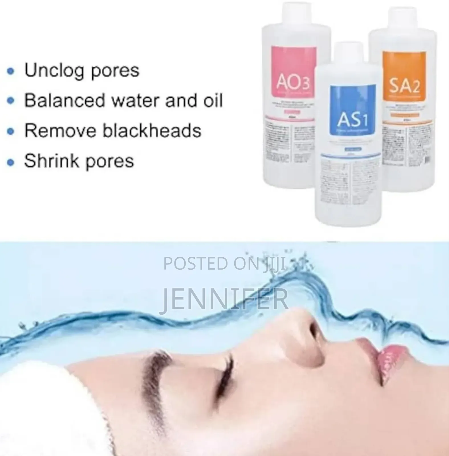 Facial Cleaning Serum for Skin Care