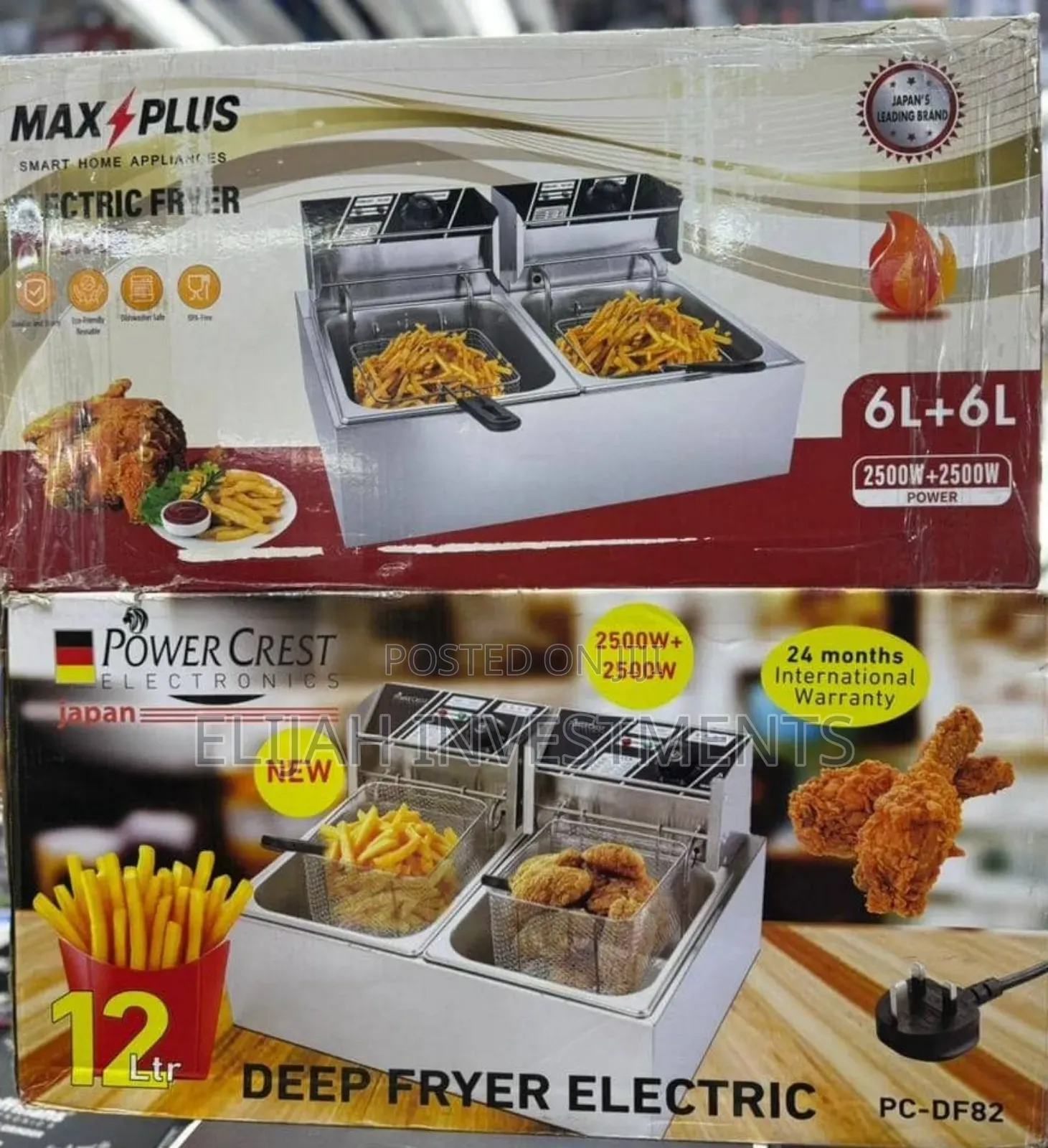 Max Plus 12litres Commercial Deep Fryer Promo