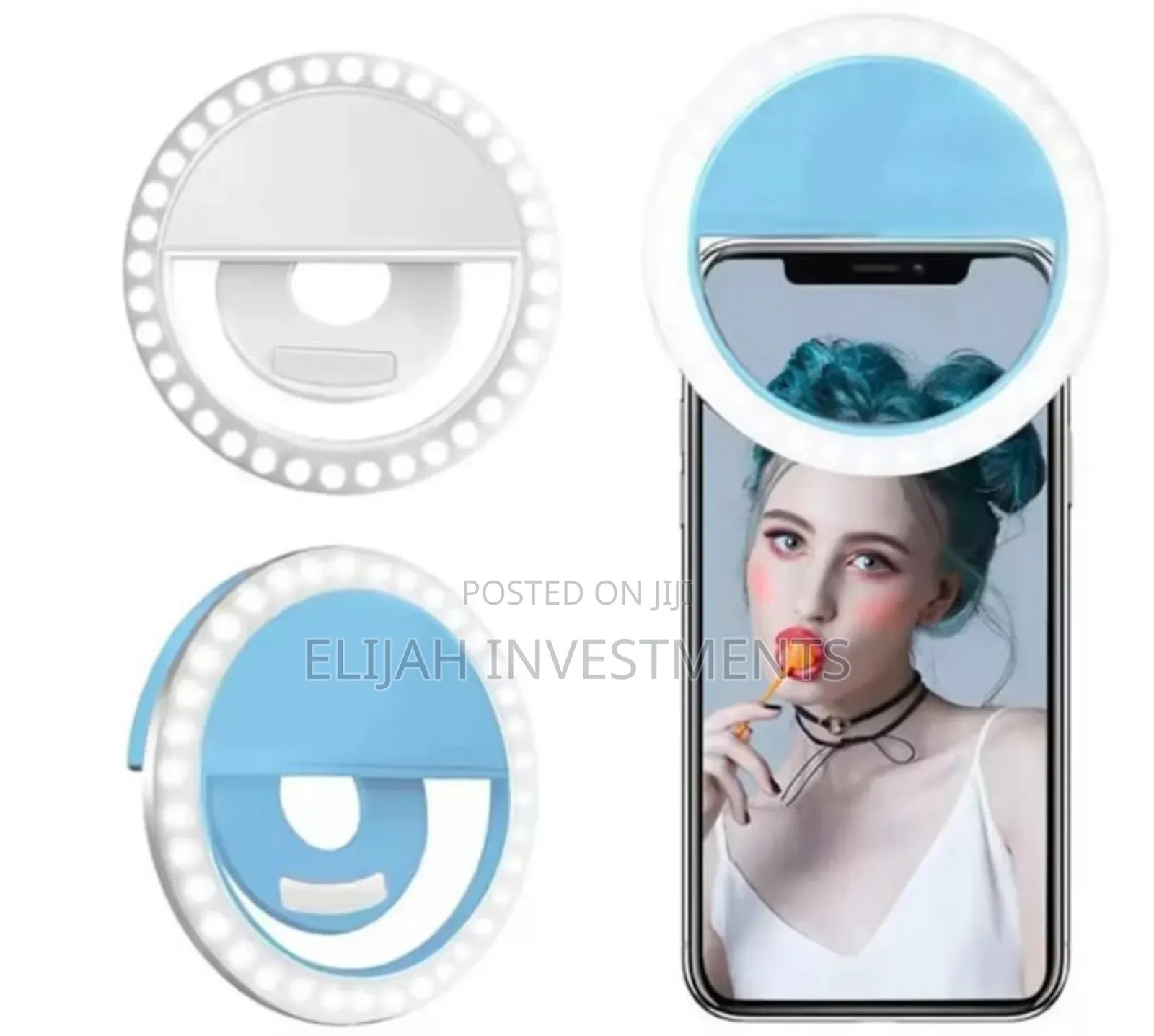 Mini Rechargeable Pocket Selfie Ring Light