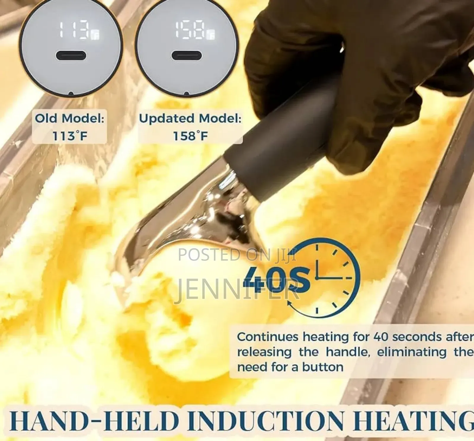 Electric Heated Ice Cream Scoop