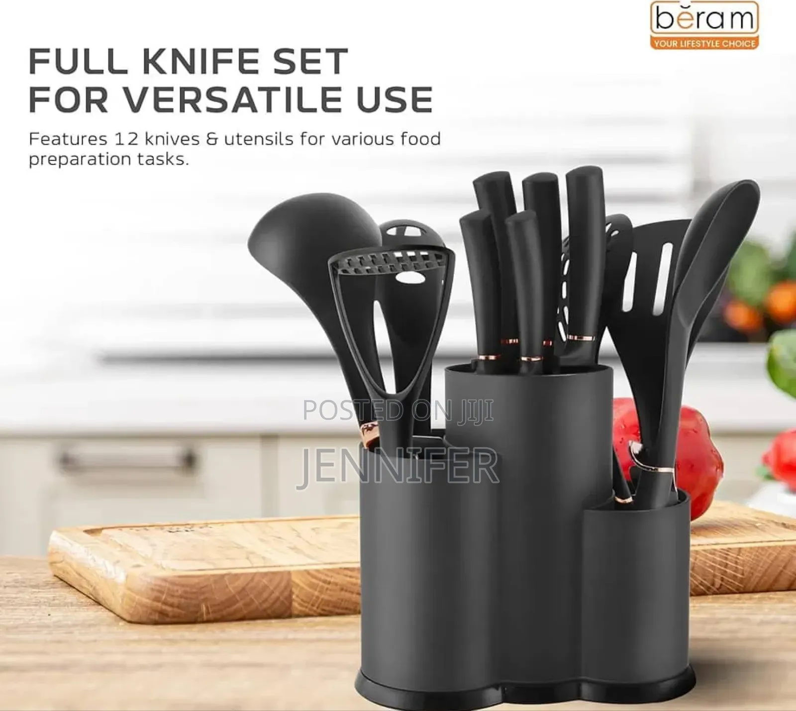 Haus Roland 12 Pieces Kitchen Knife Set