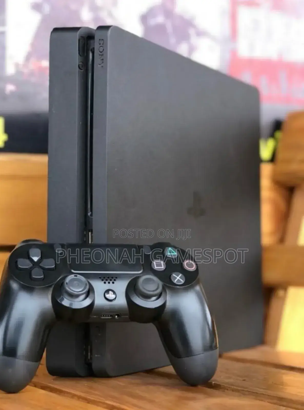 Complete Starter Chipped Ps4 Slim! 15 Games, 2 Pads, Receipt, Warranty