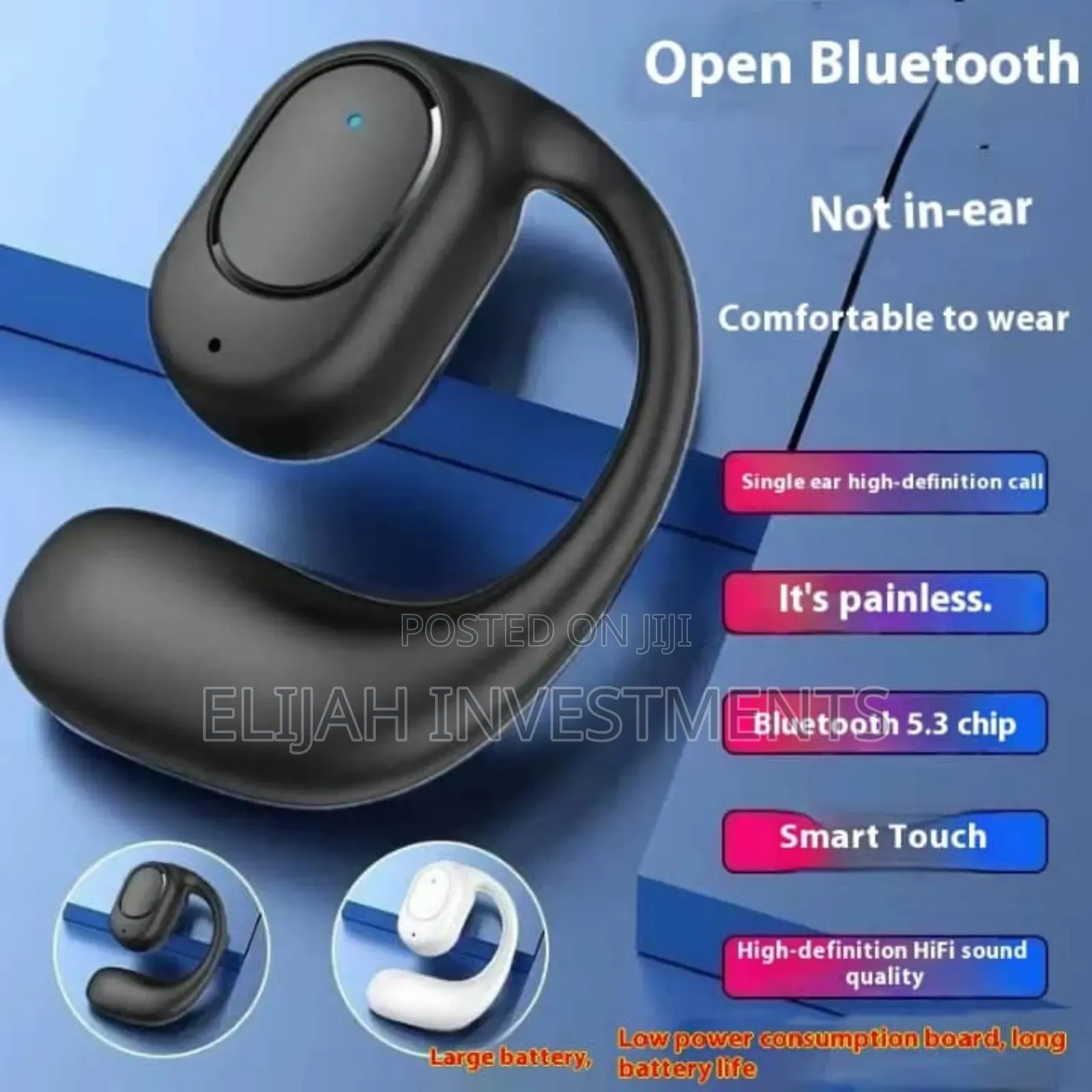 Business Single Open Ear Headphone/Earbud