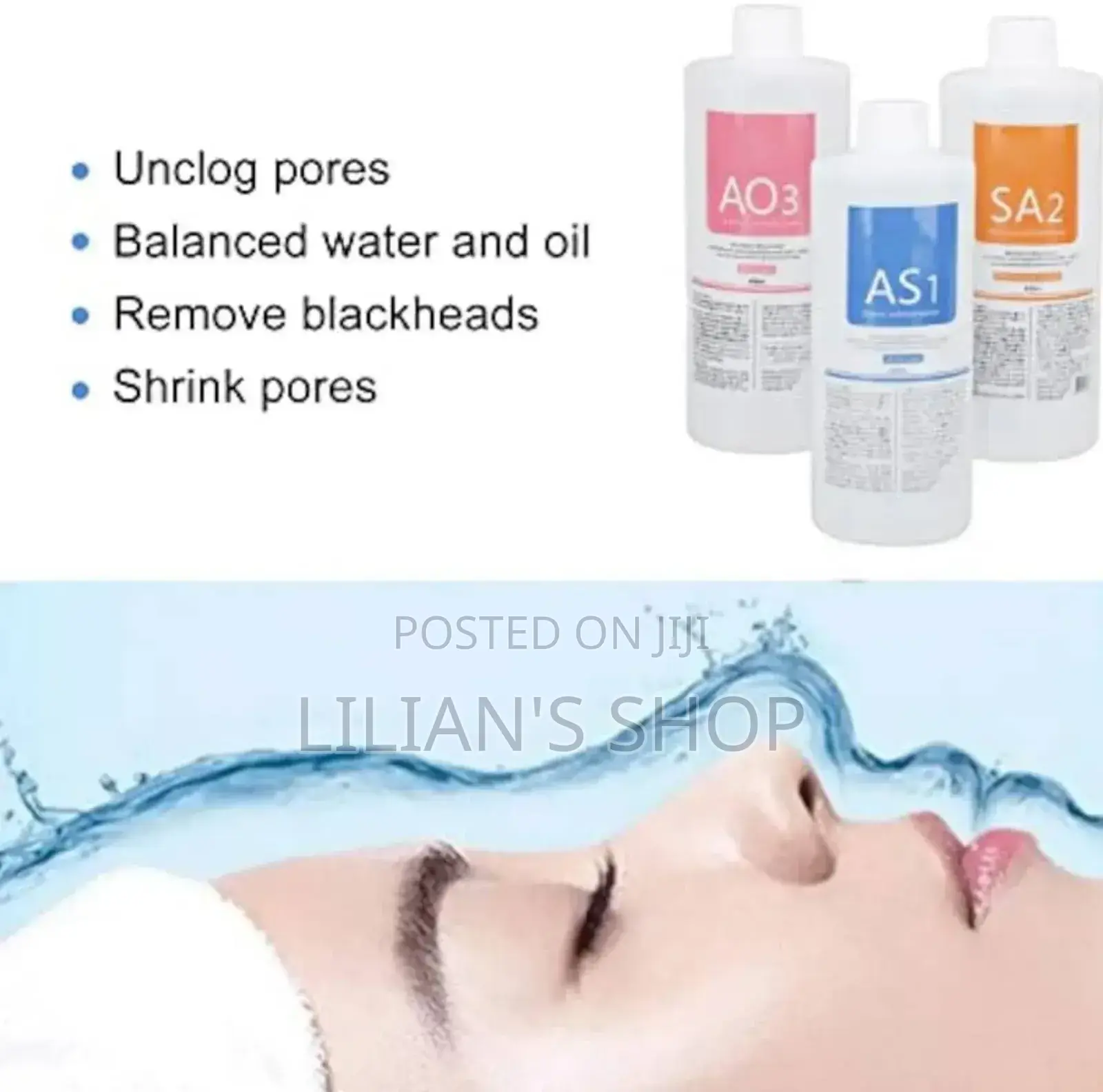 Facial Cleaning Serum for Skin Care