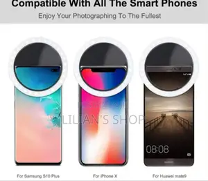 Mini Rechargeable Pocket Selfie Ring Light