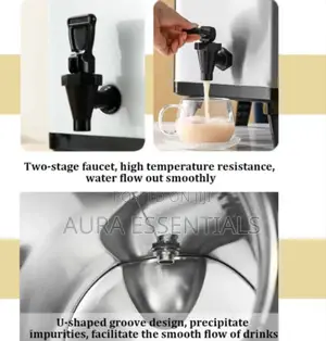 12litres Black Coffee Milk and Beverage Dispenser Barrel