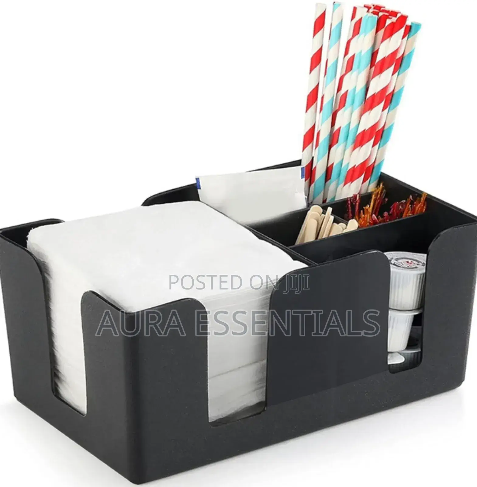 Multifunction Bar,Hotel and Home Napkins and Straw Holder