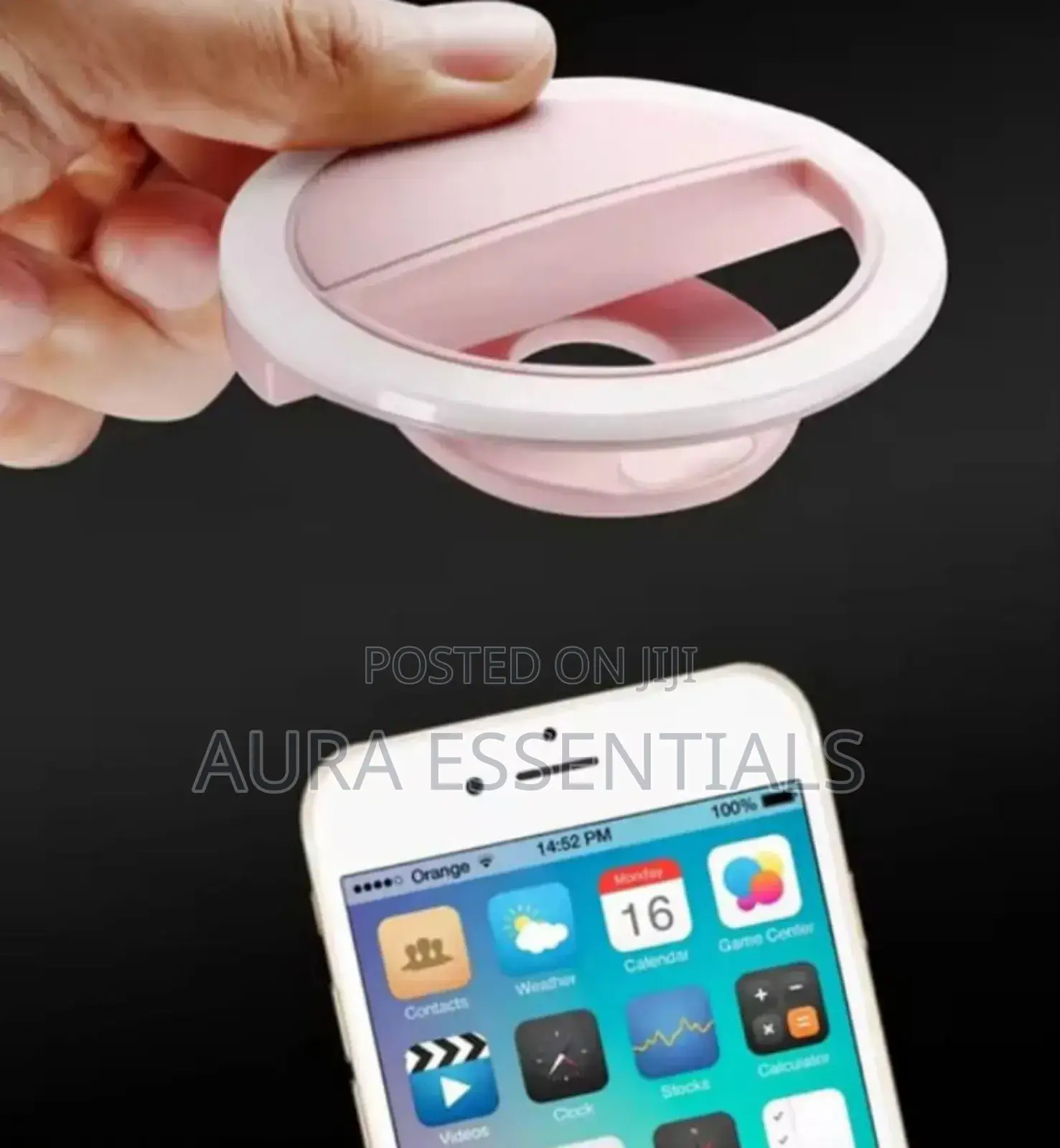 Mini Rechargeable Pocket Selfie Ring Light