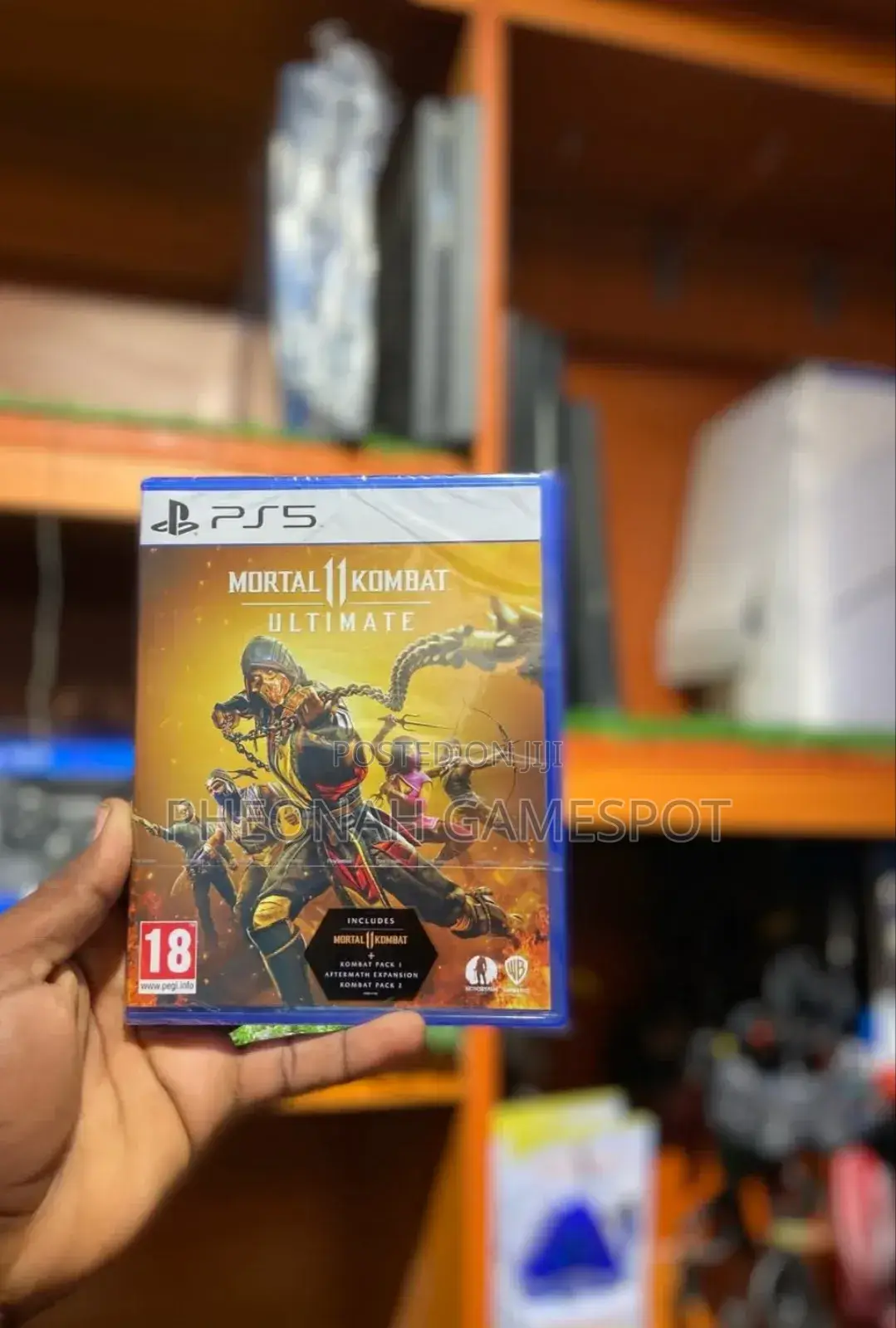 Mortal Kombat 11 Ultimate Game Cd for Ps5